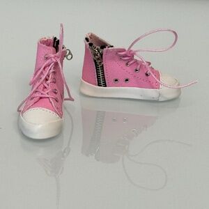 Male Pink Fashion Doll Sneakers Shoes High Tops Precious Cargo Cabot Integrity